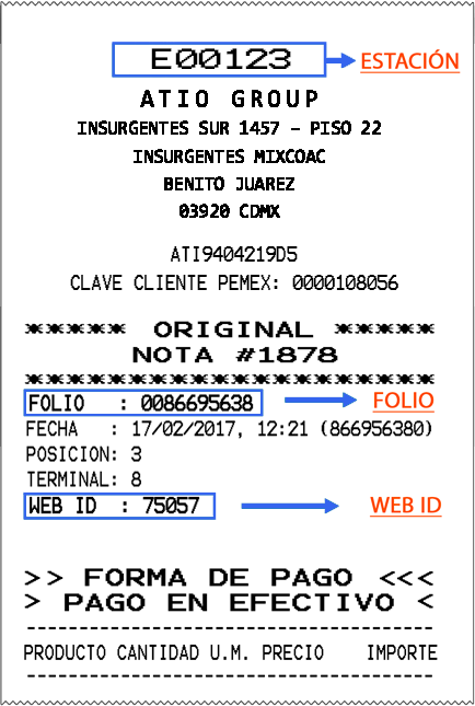 Ayuda de facturacion electrónica FE